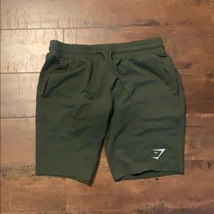 Gym shark Shorts Military Green!